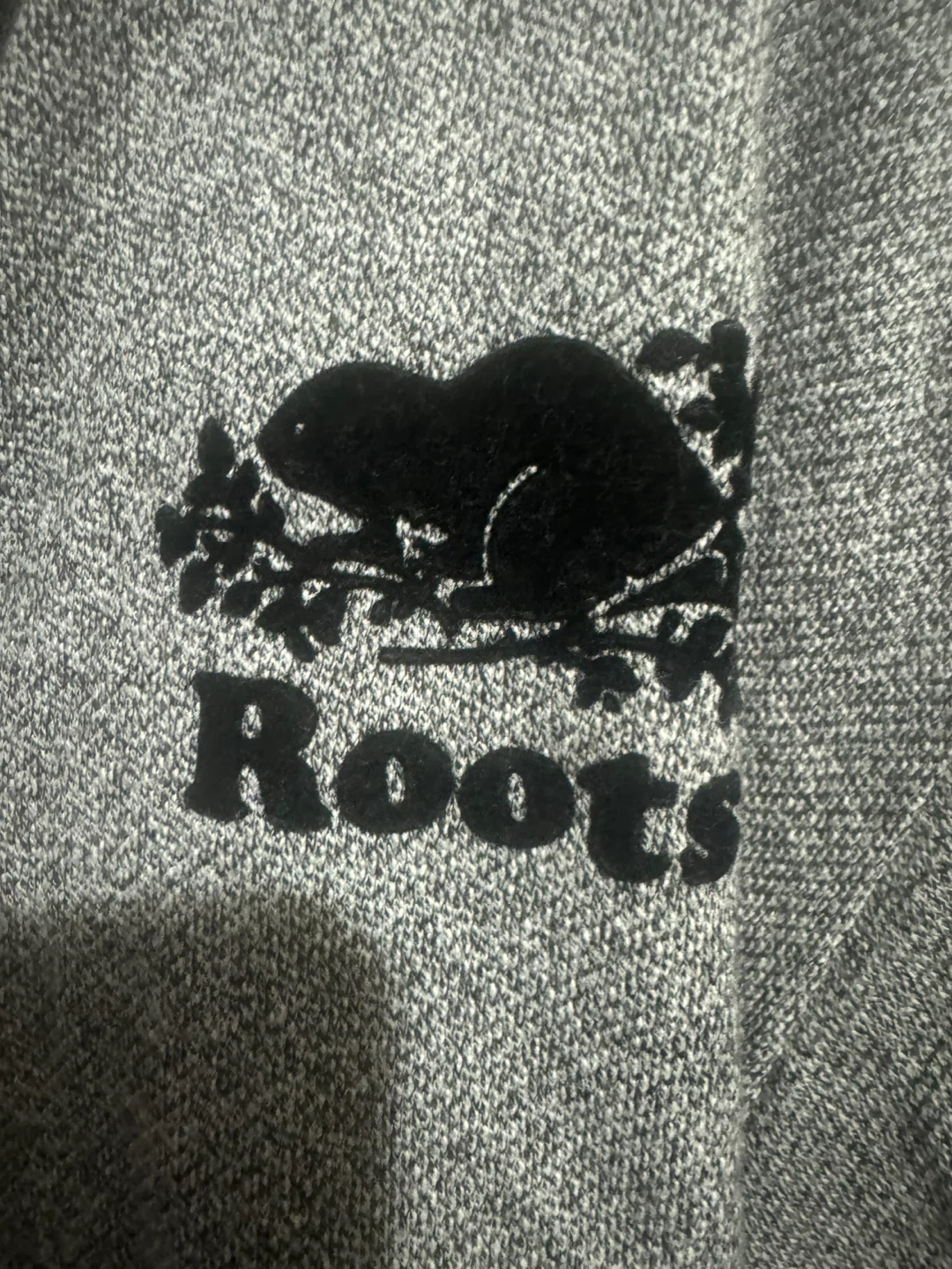 Roots Salt & Pepper Hooded Robe - Size S/M - photo 3