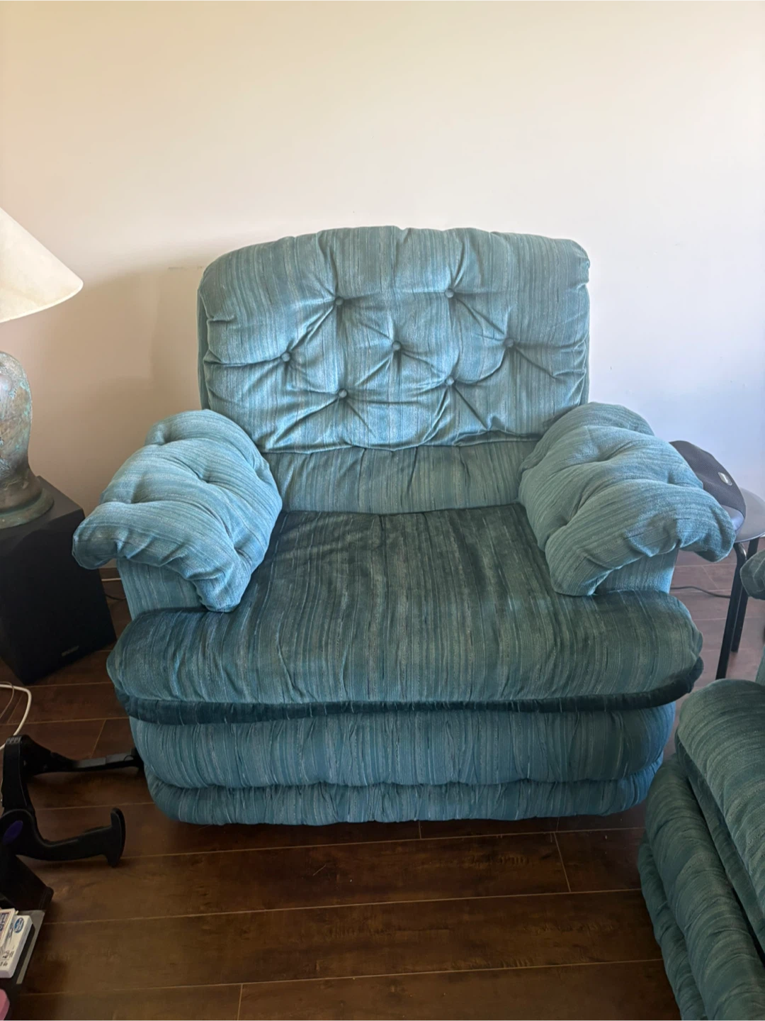 Teal Sofa and Loveseat Set - photo 5