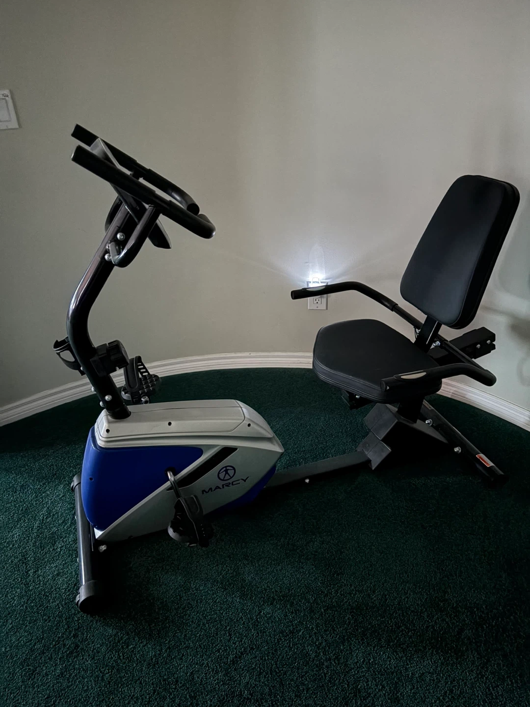 Marcy Recumbent Exercise Bike - photo 2