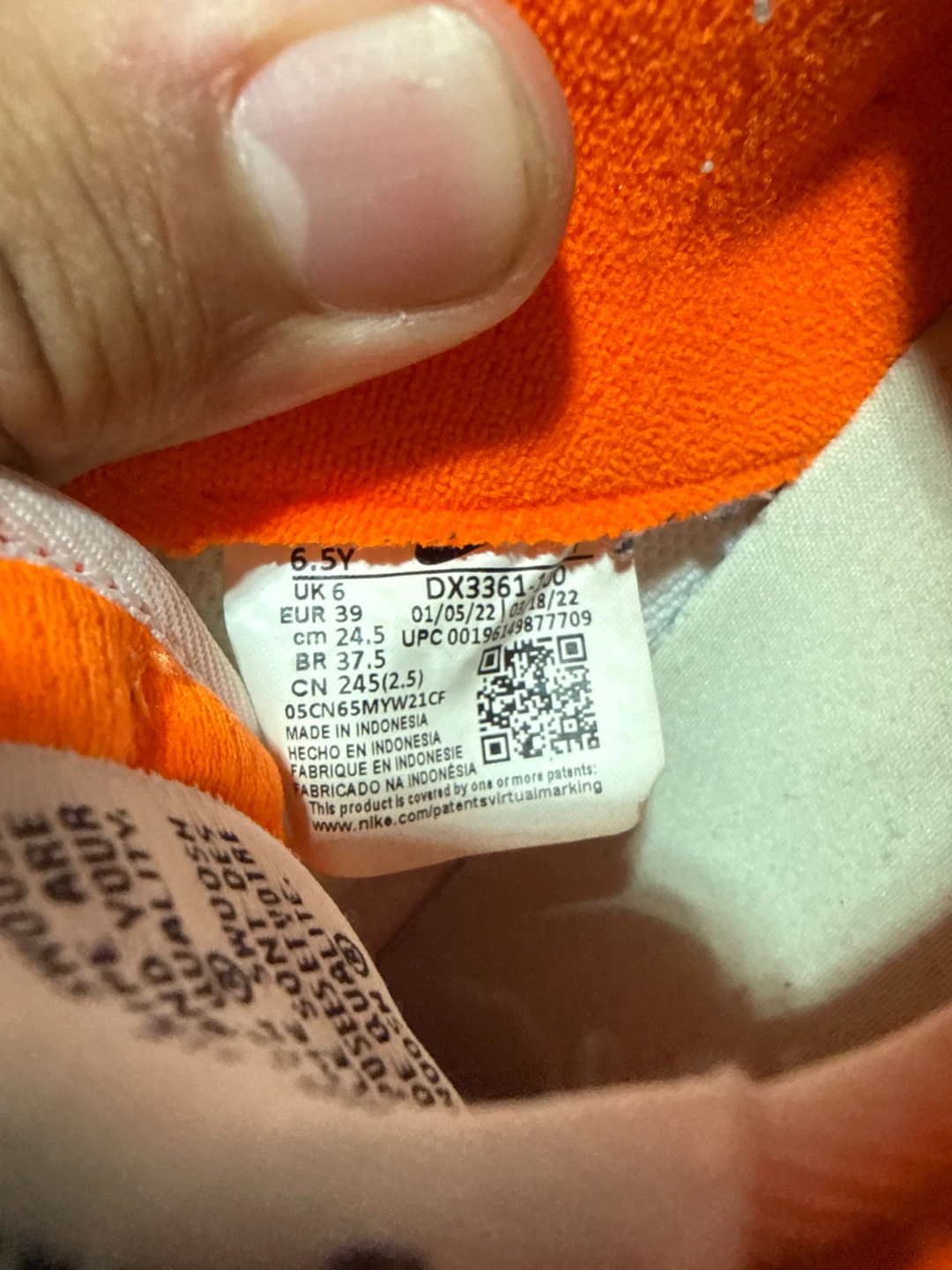 Nike Air Force 1 Sneakers - Size 6.5Y - photo 4