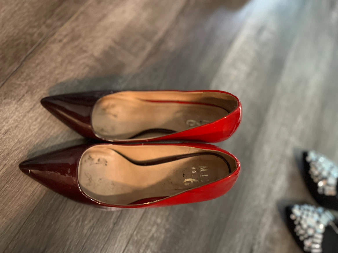 Women's Red Patent Heels - photo 2