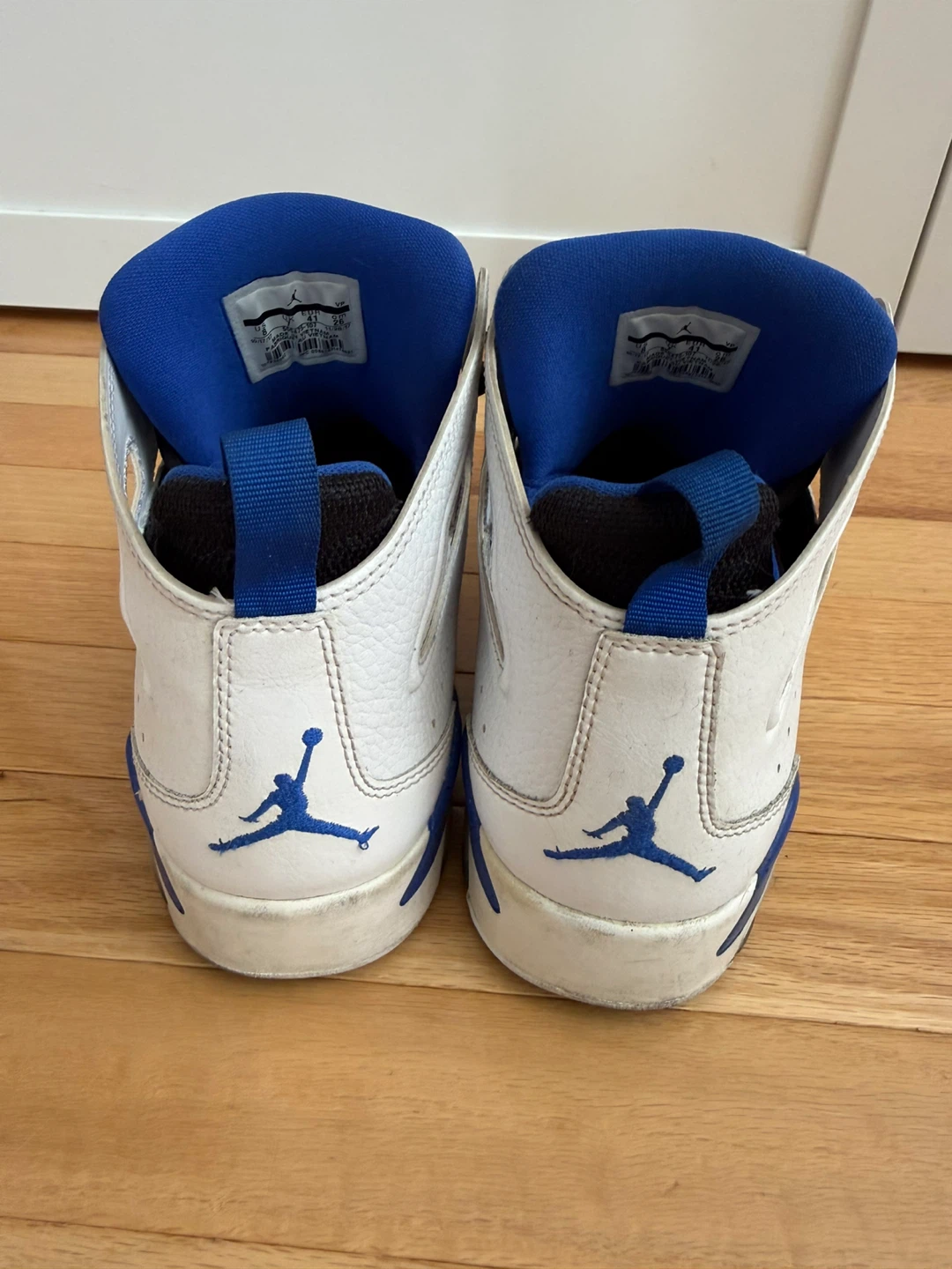 Air Jordan 6 Retro White/Blue - photo 2