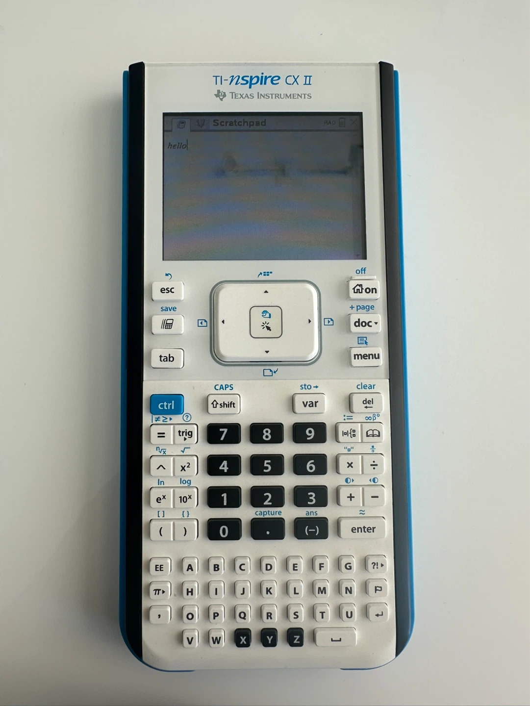Texas Instruments TI-nspire CX II Calculator - photo 3