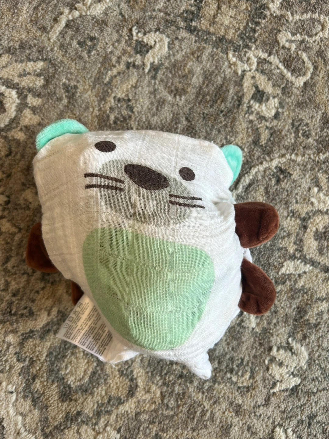 Two Ubbi 2-in-1 Reversible Animal Blanket