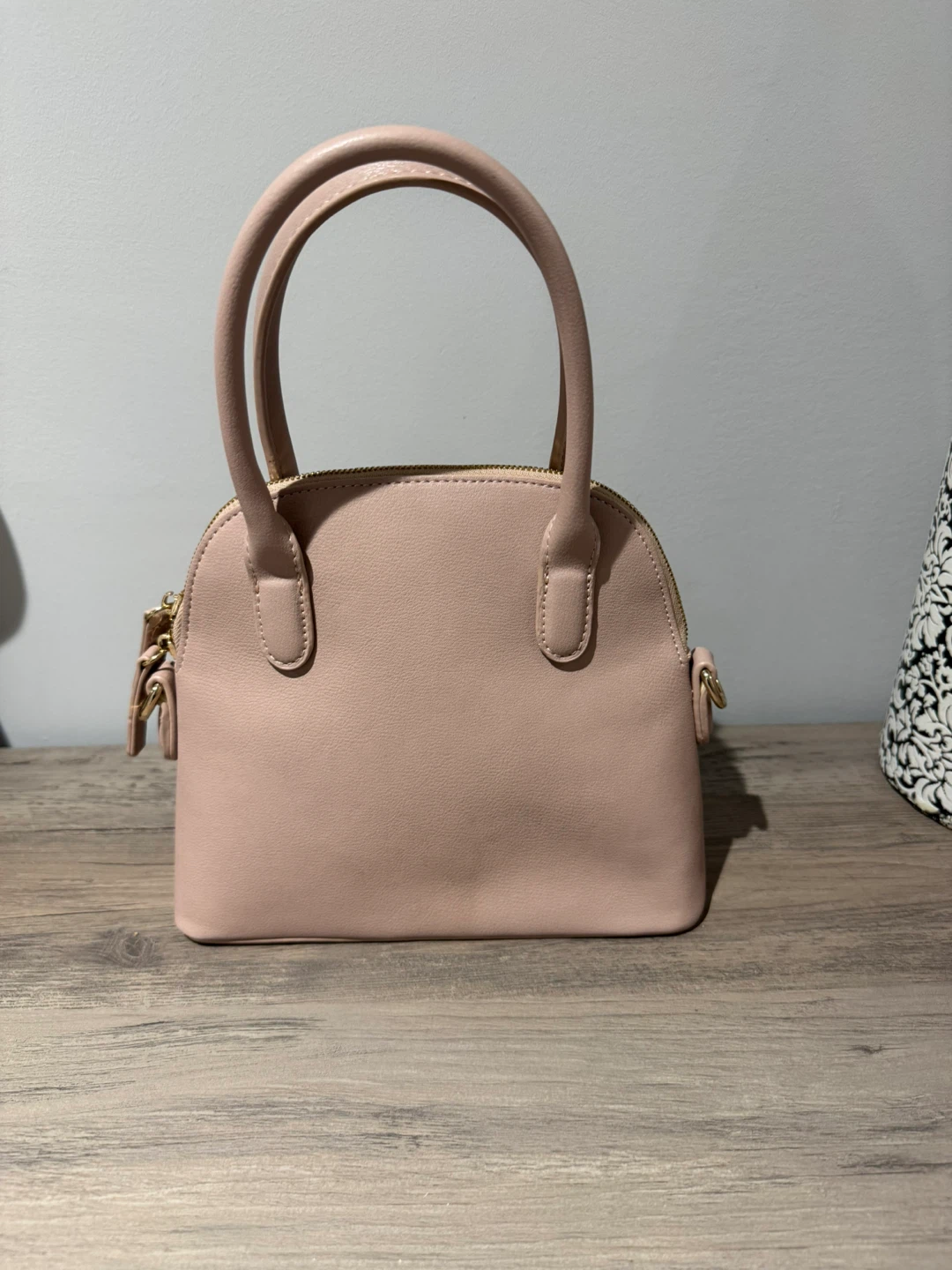 Pink Dome Handbag with Matching Cardholder - photo 2