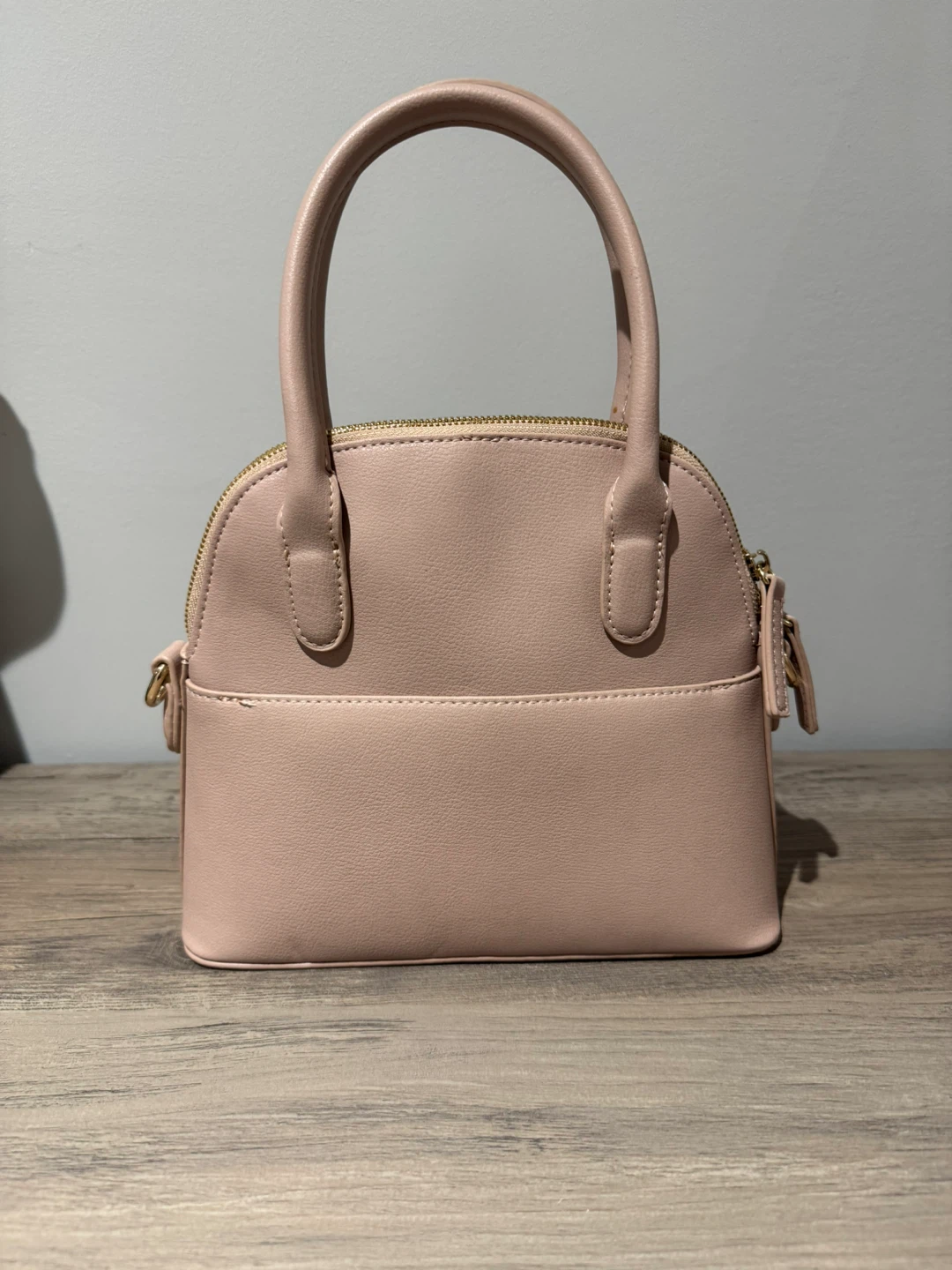 Pink Dome Handbag with Matching Cardholder - photo 4