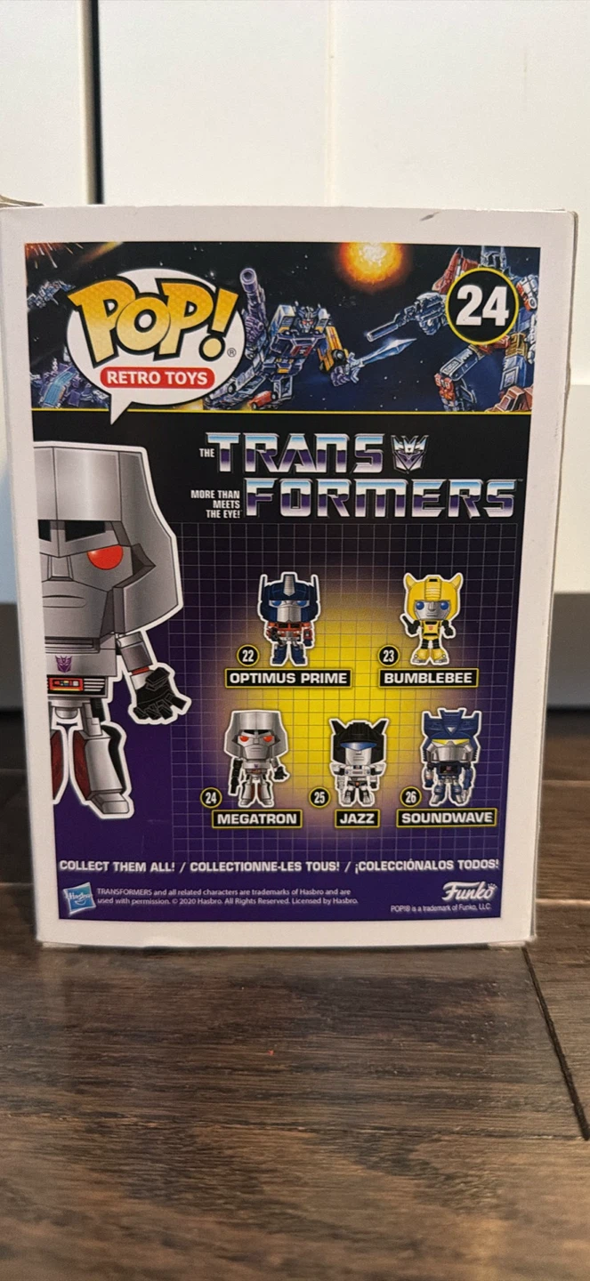 Selling Rare Funko pop Of megatron - photo 3