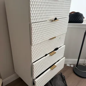 used white dresser Vintage Solid Wood Dresser: Creamy Cottage Furniture, Romantic Style 152 lbs Number of Boxes White Dresser Used Kids Dresser