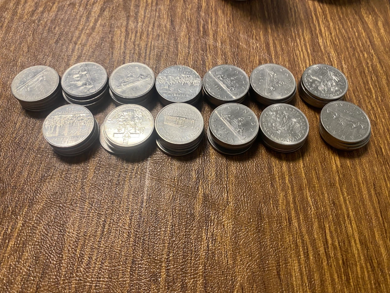 Collection of Canadian Nickel Dollars - photo 3