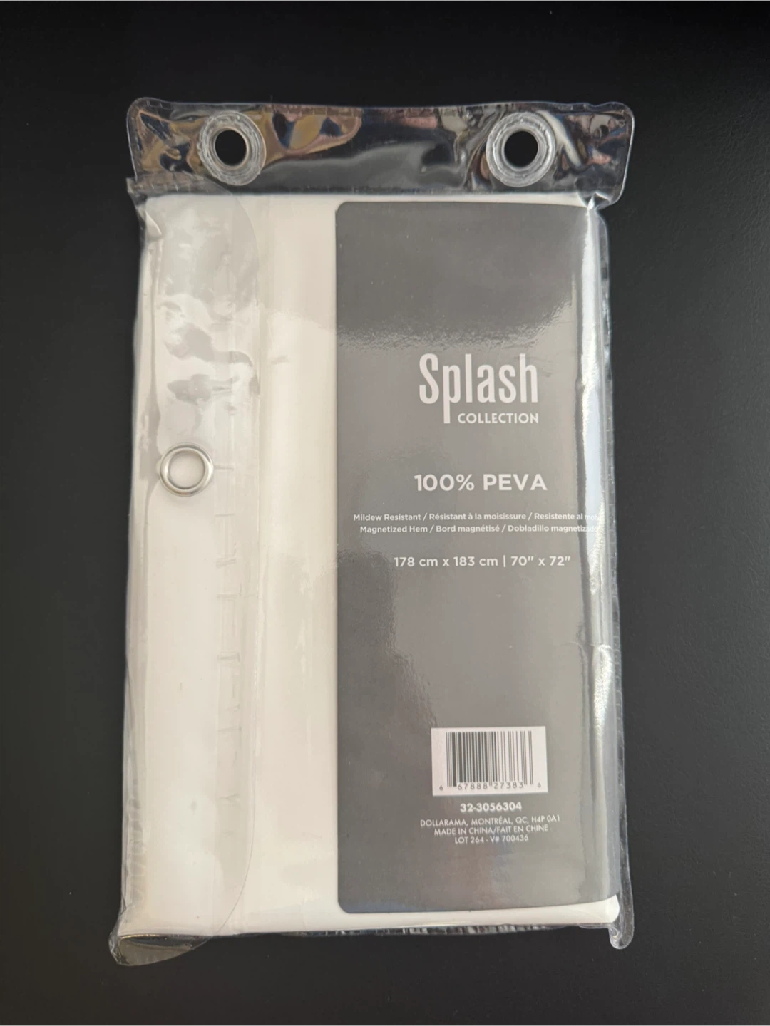 Shower Curtain Liner - White New - photo 2