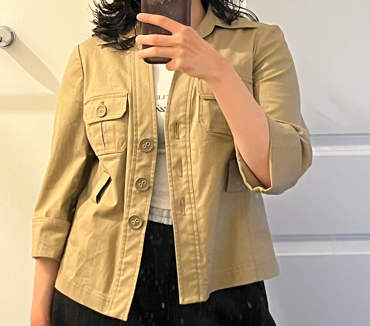 GR Short Sleeve Blazer - Size S