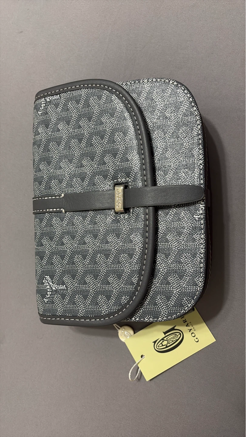 Goyard Grey Monogram Cosmetic Pouch