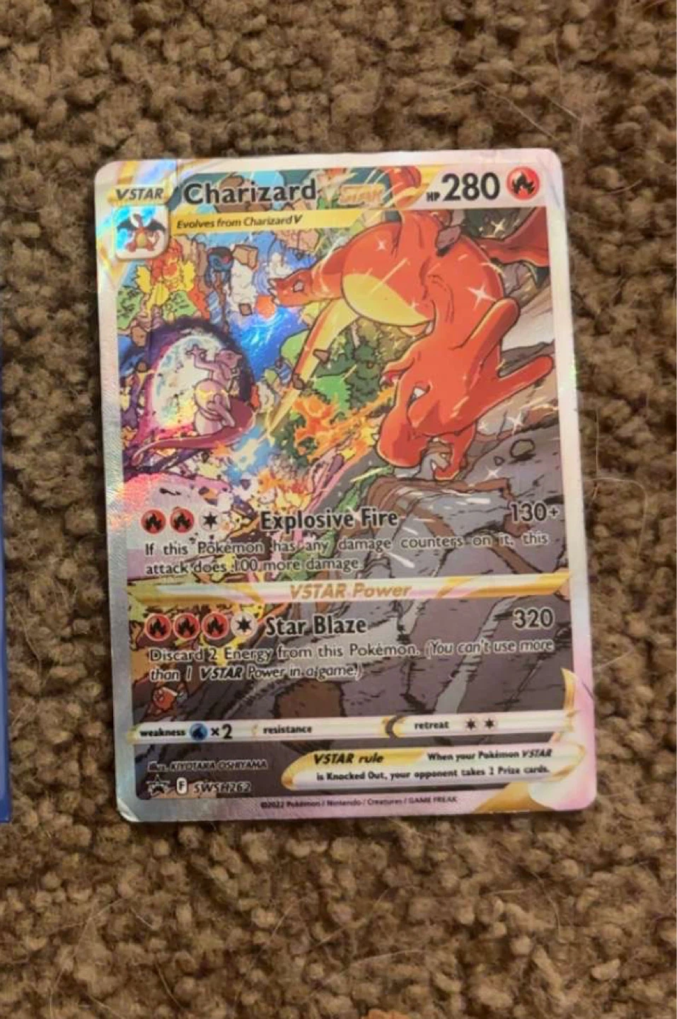 Charizard VSTAR pokémon card