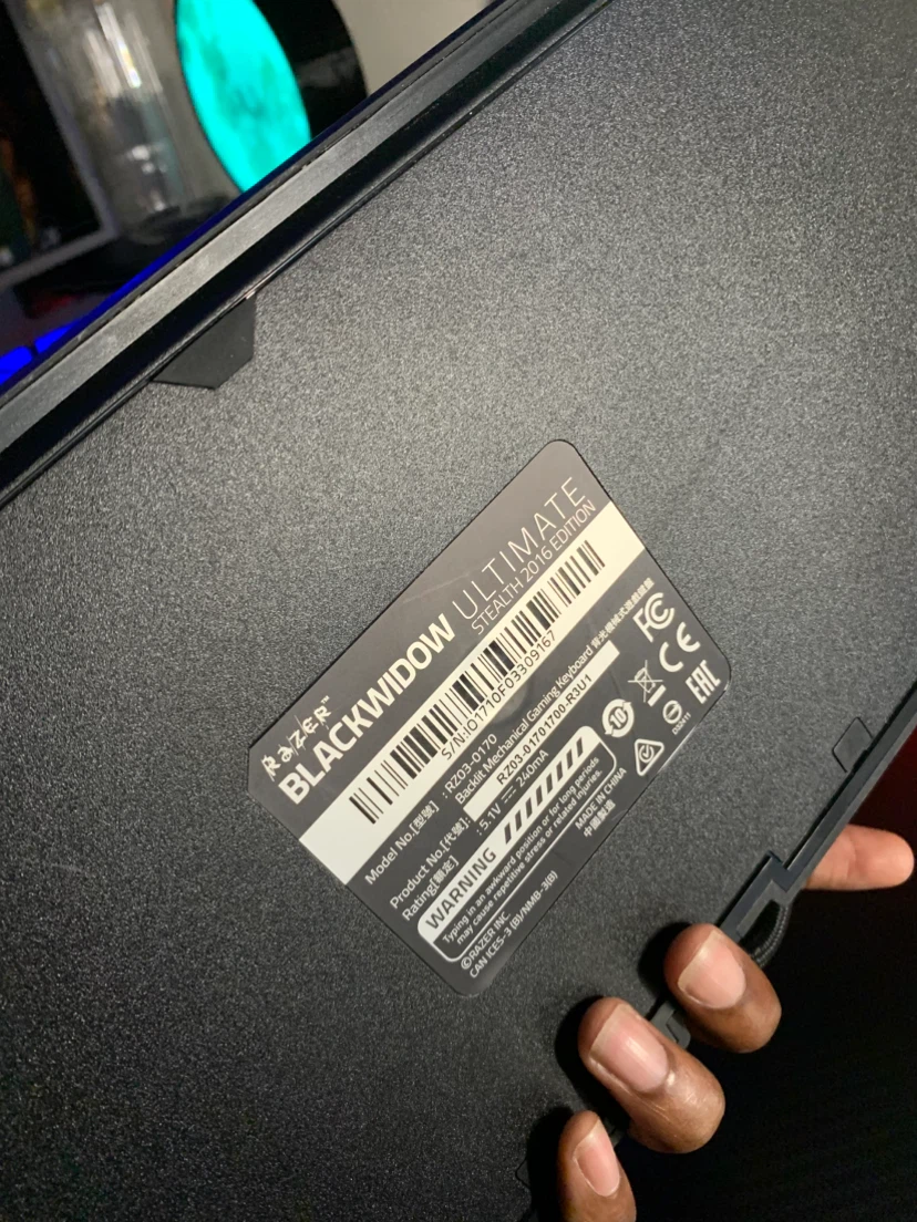 Razer BlackWidow  keyboard - photo 3