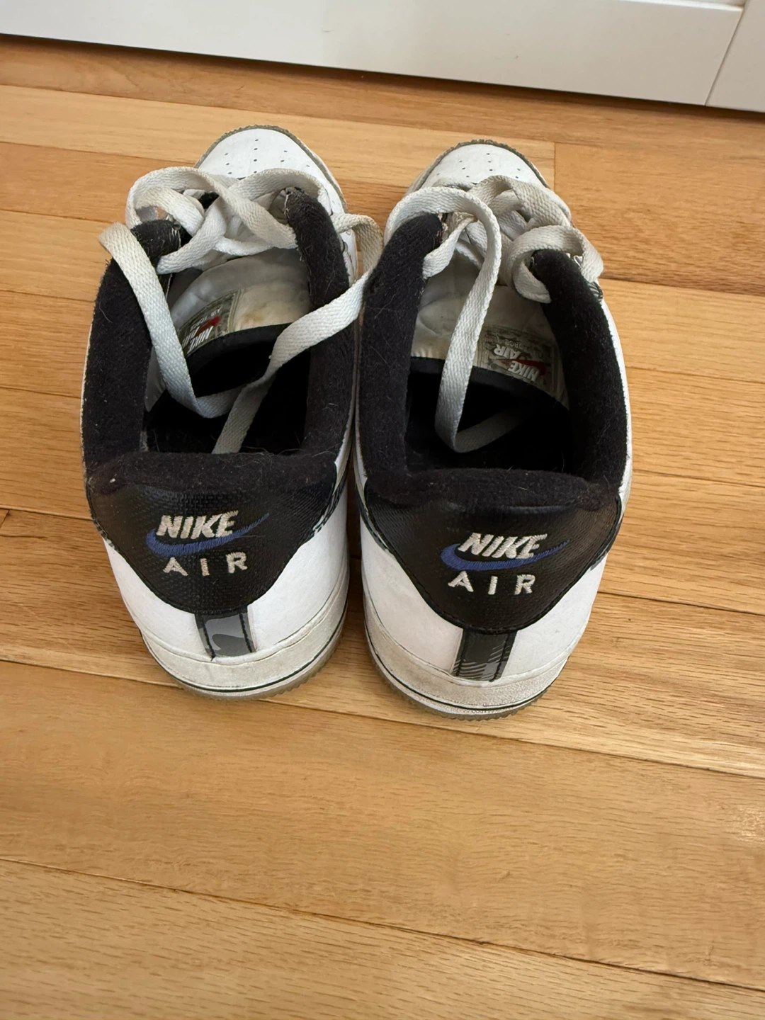 Nike Air Force 1 Low White/Black Sneakers - photo 3