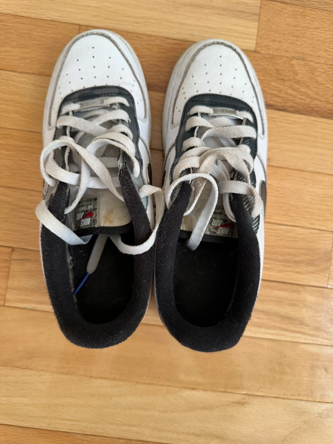 Nike Air Force 1 Low White/Black Sneakers - photo 5