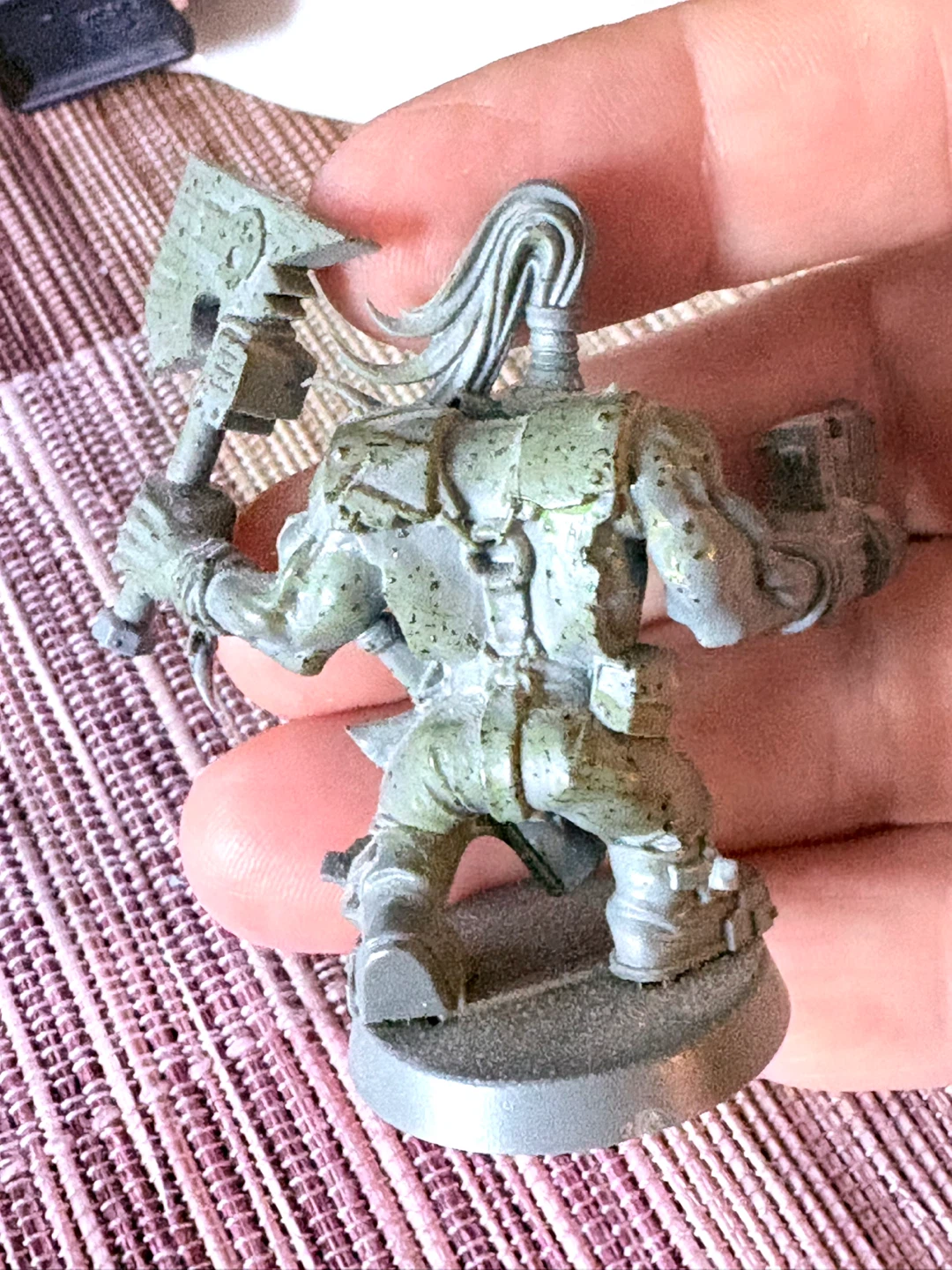 Warhammer Orc Miniature Figure - photo 2