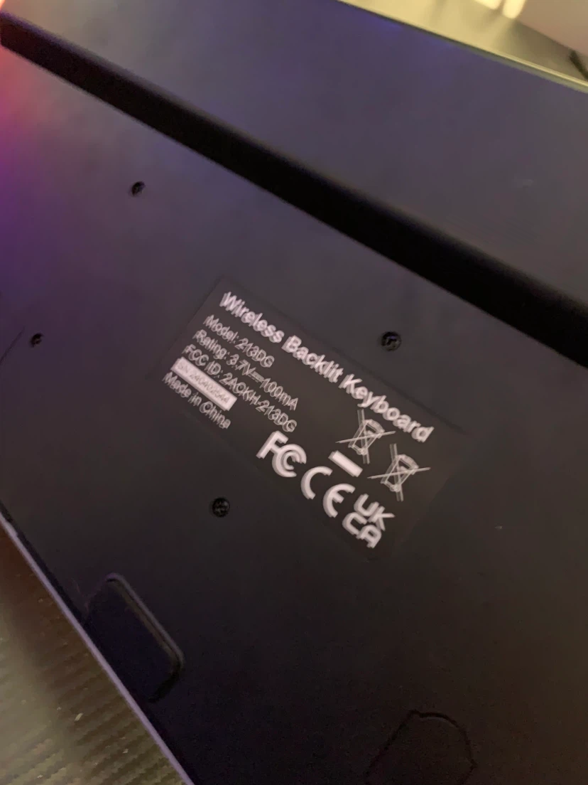 Wireless Backlit Keyboard and Mouse Set - photo 5