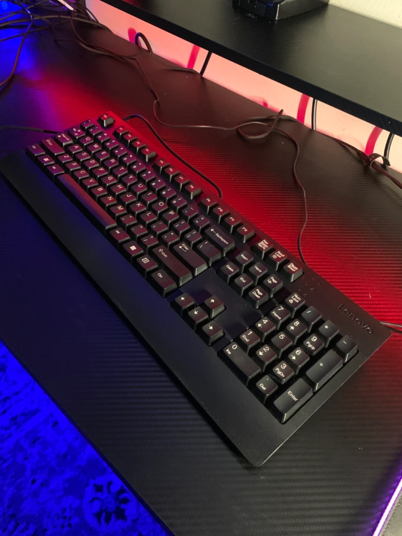Philips Wired Mouse and Lenovo Keyboard Combo