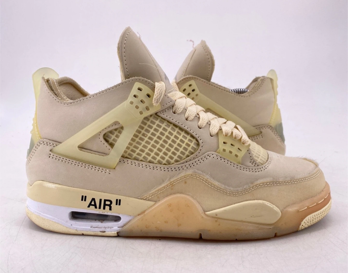 Jordan 4 Off-White Sail - photo 4