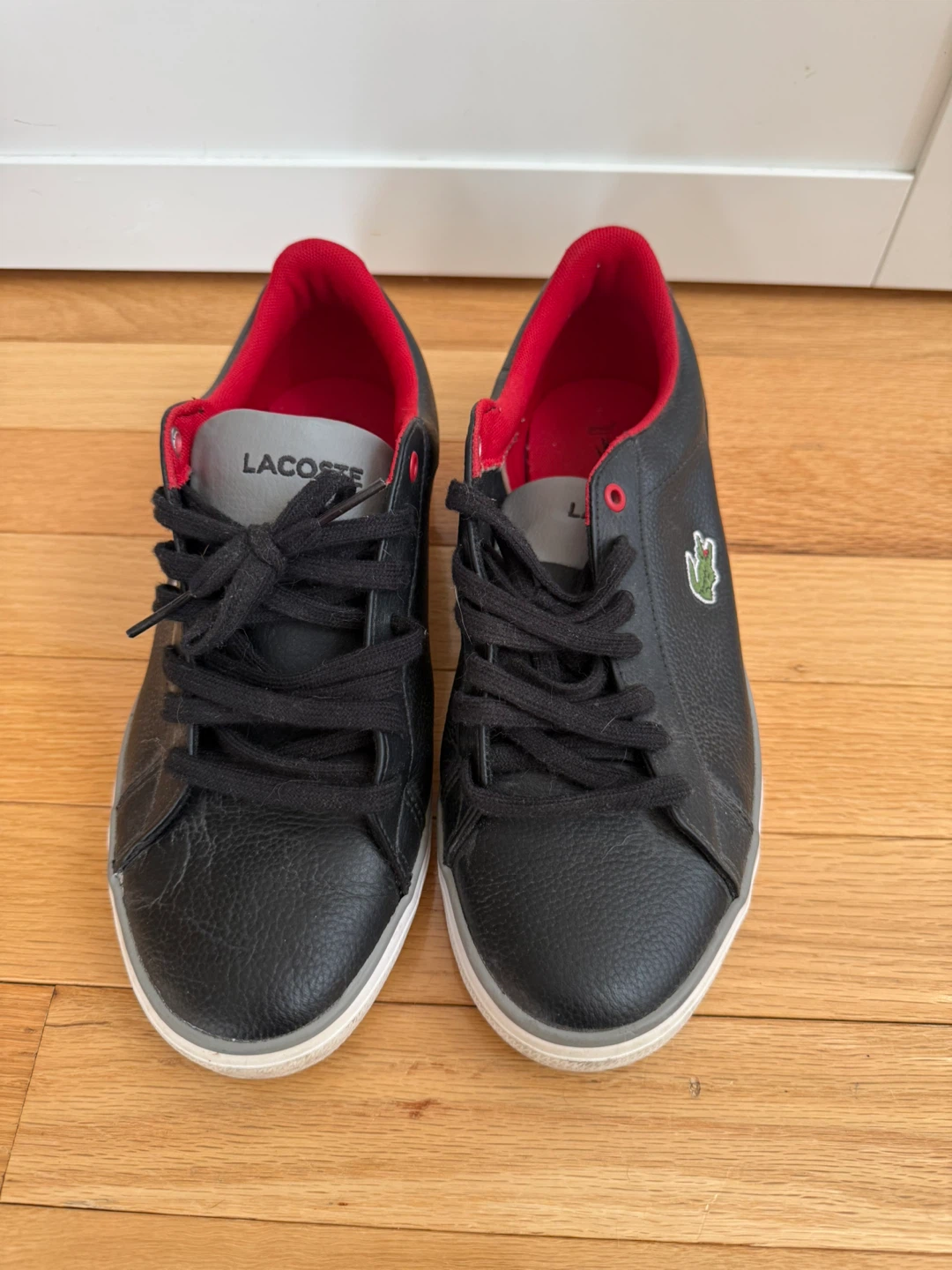 Lacoste Black Leather Sneakers - photo 2