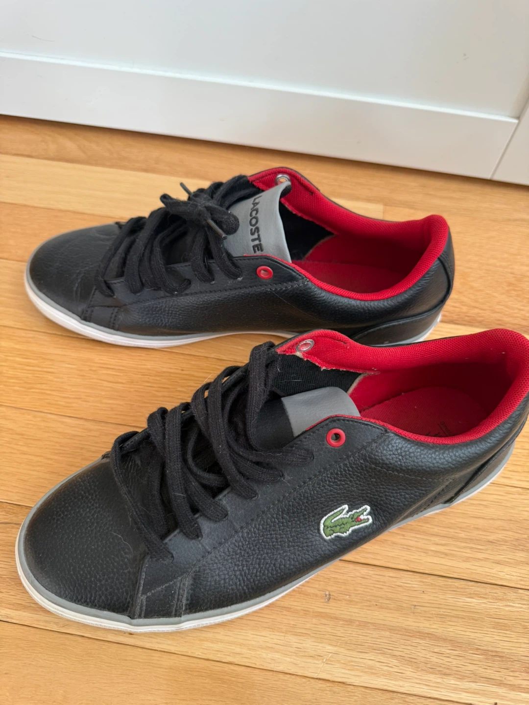Lacoste Black Leather Sneakers - photo 4