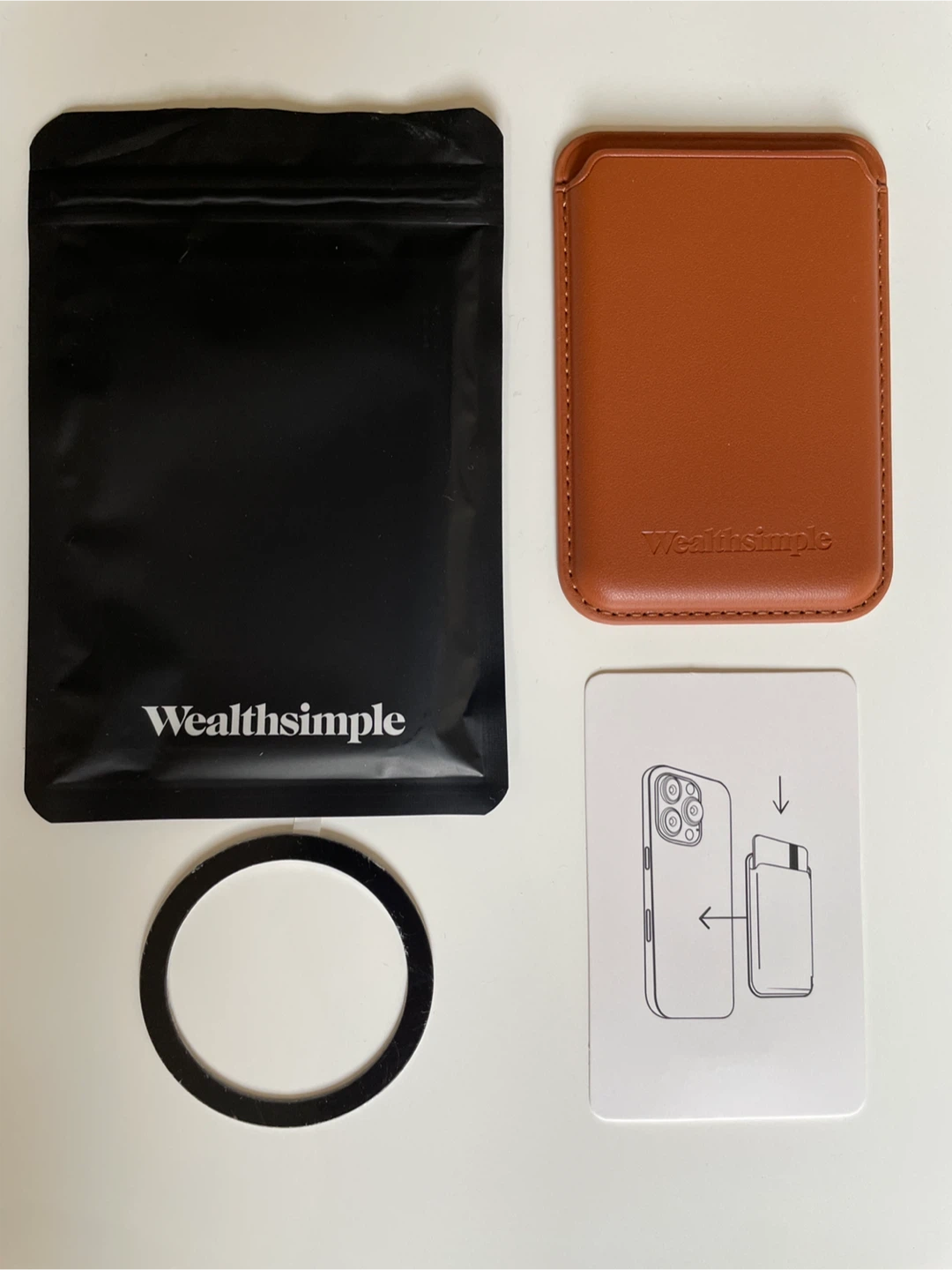 Wealthsimple Leather Card Holder - photo 3
