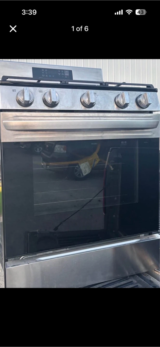 LG Stainless Steel Gas Range