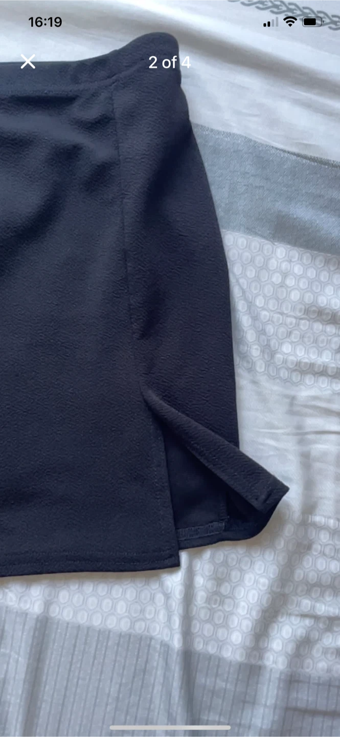 PrettyLittleThing Black Mini Skirt - photo 2