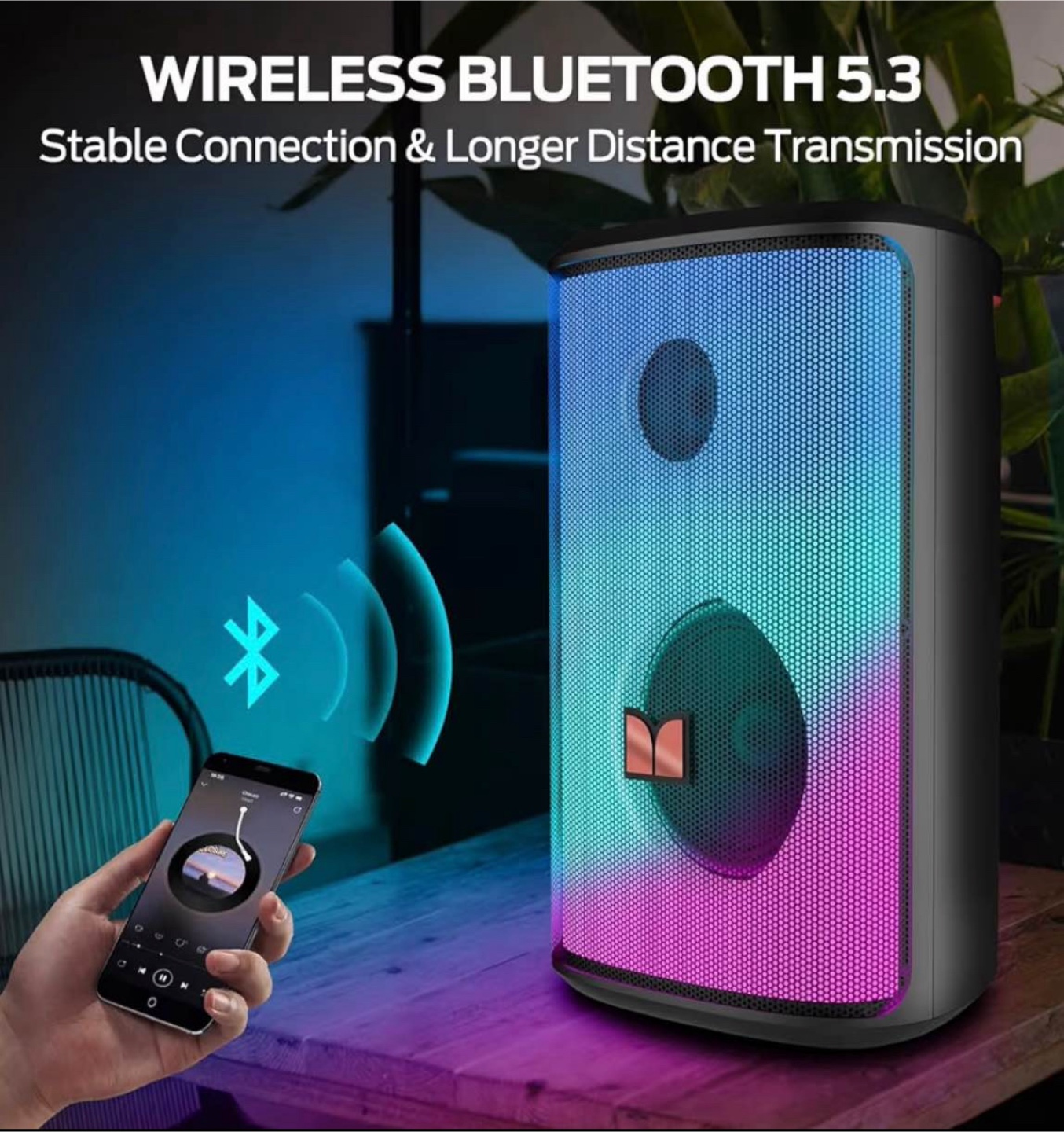Monster SPARKLE High Power Bluetooth Speaker - photo 3