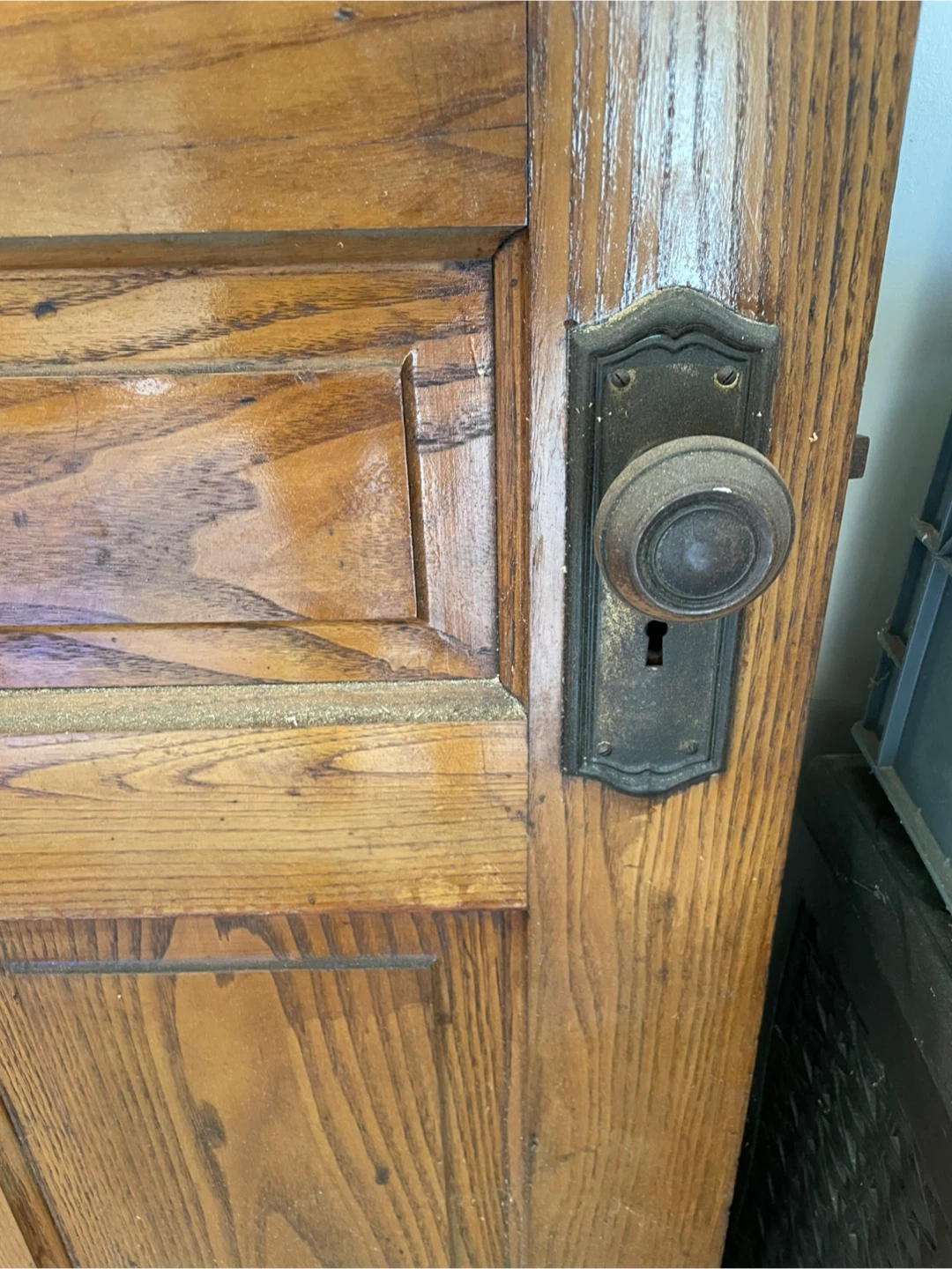 Solid Wood antique door - photo 2