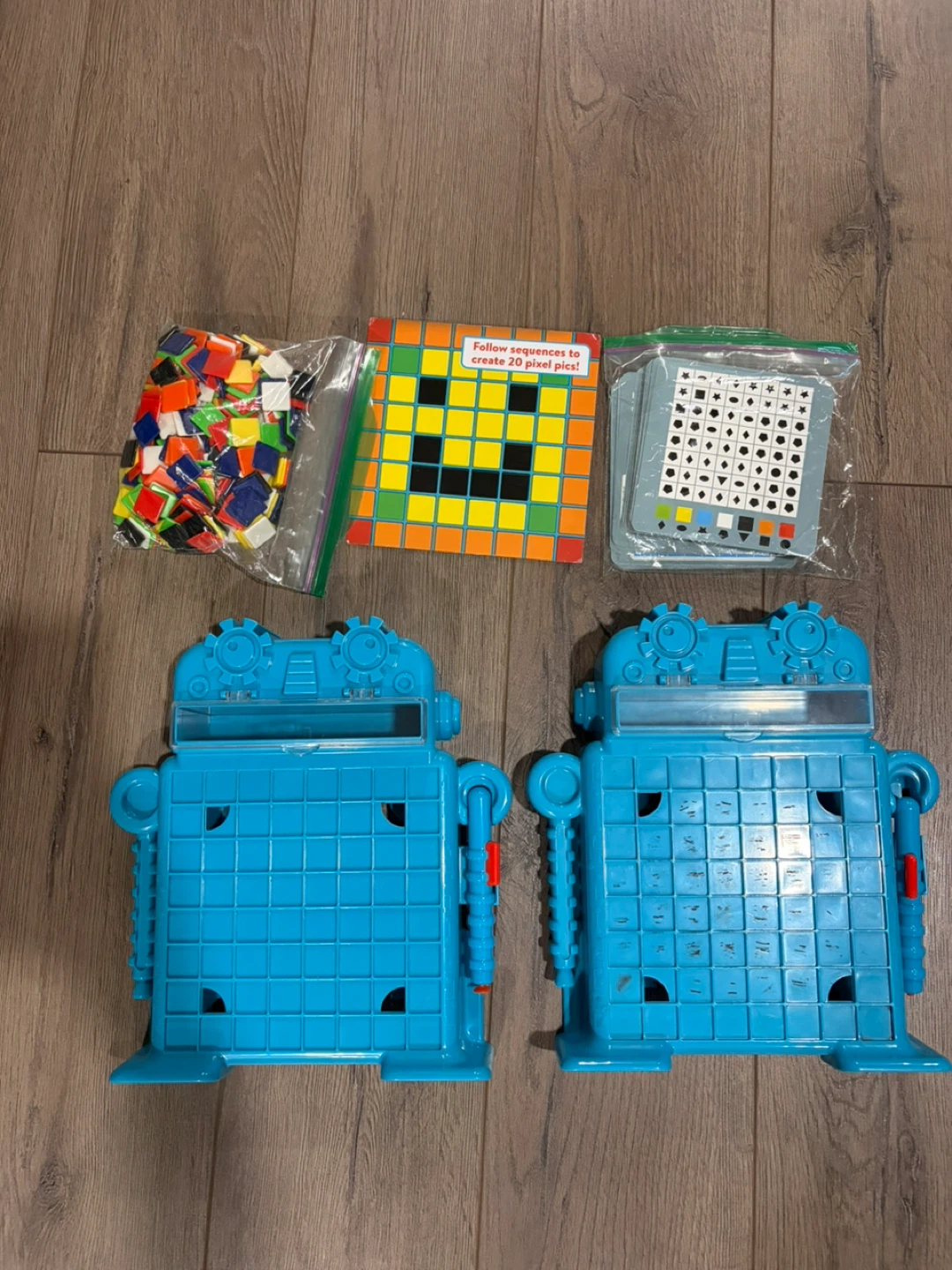 Robotix Robot Game with Tiles and Cards