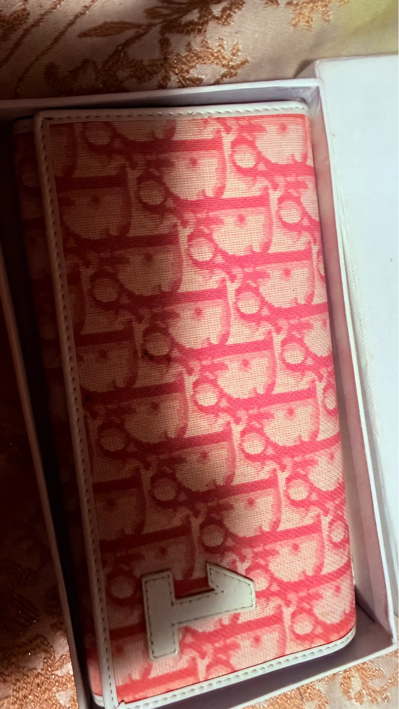 Christian Dior Pink Trotter Wallet - photo 2