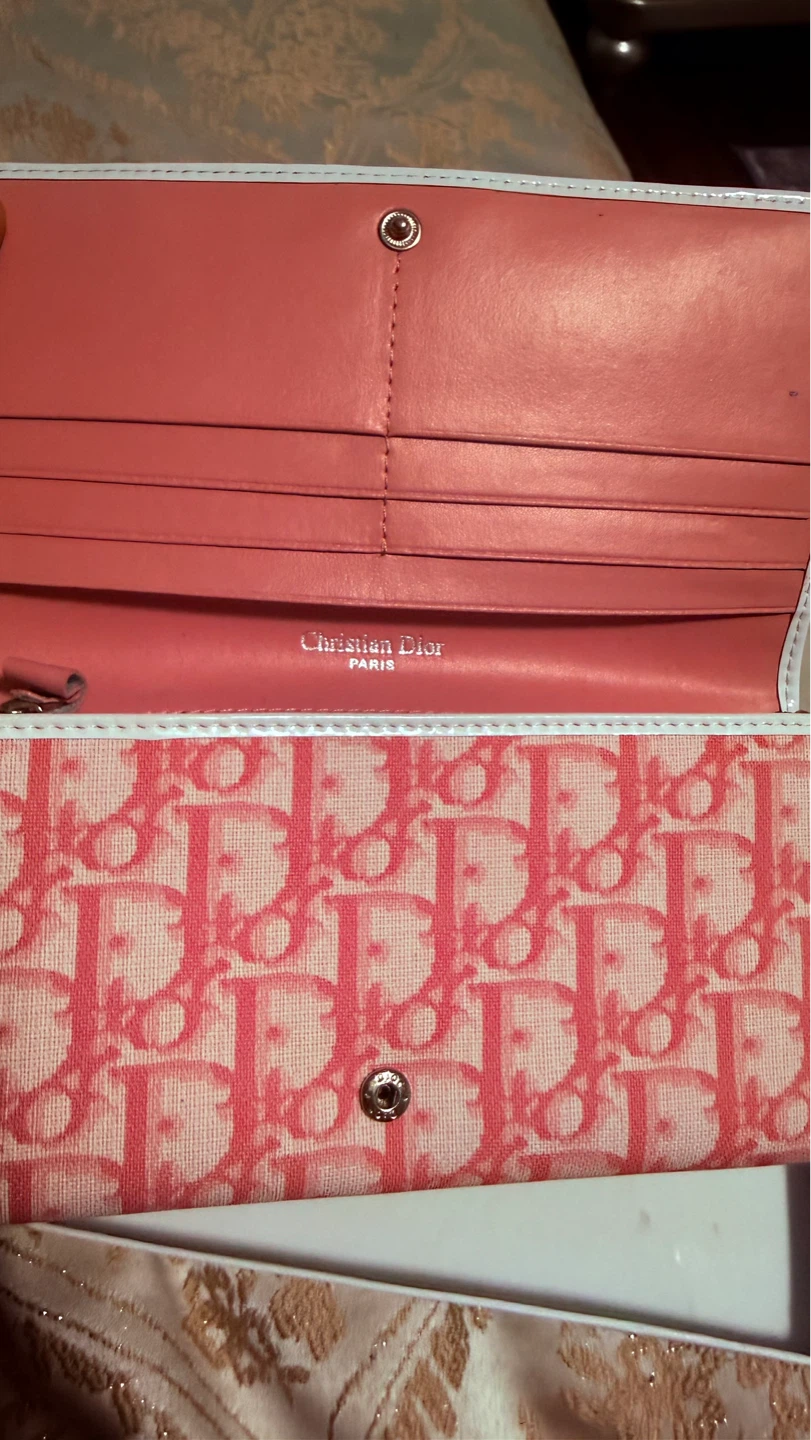 Christian Dior Pink Trotter Wallet - photo 3