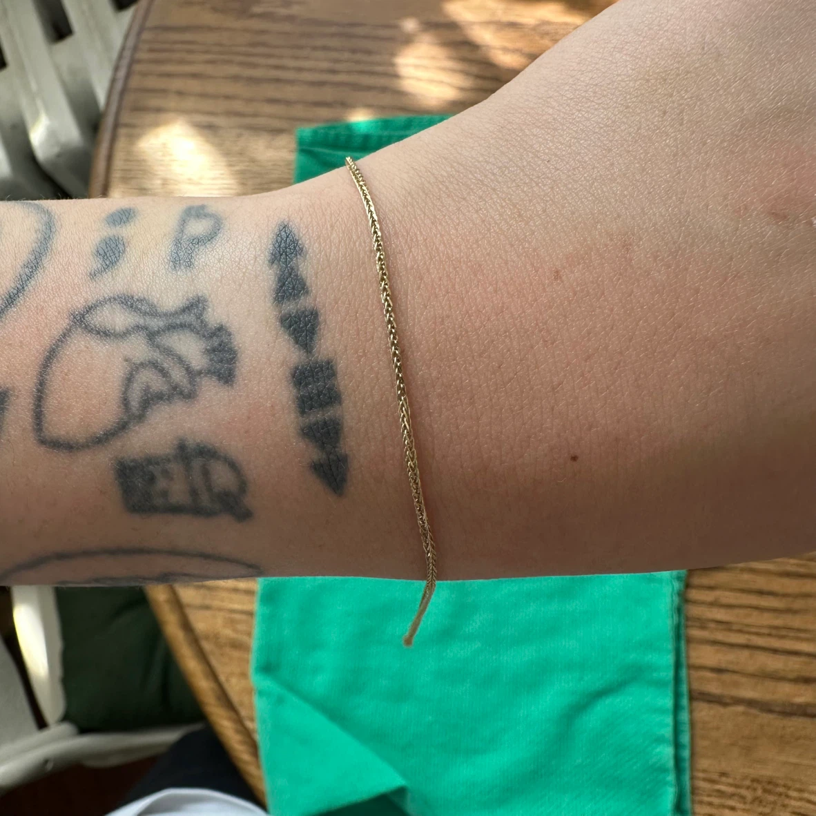 10K Gold Chain Bracelet - photo 3
