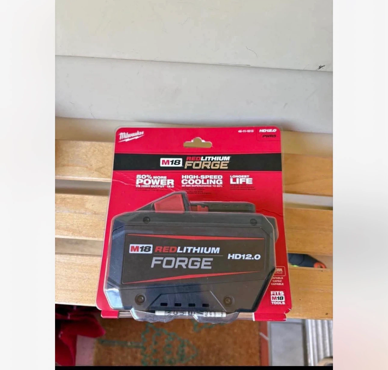 Milwaukee M18 REDLITHIUM FORGE HD12.0 Battery