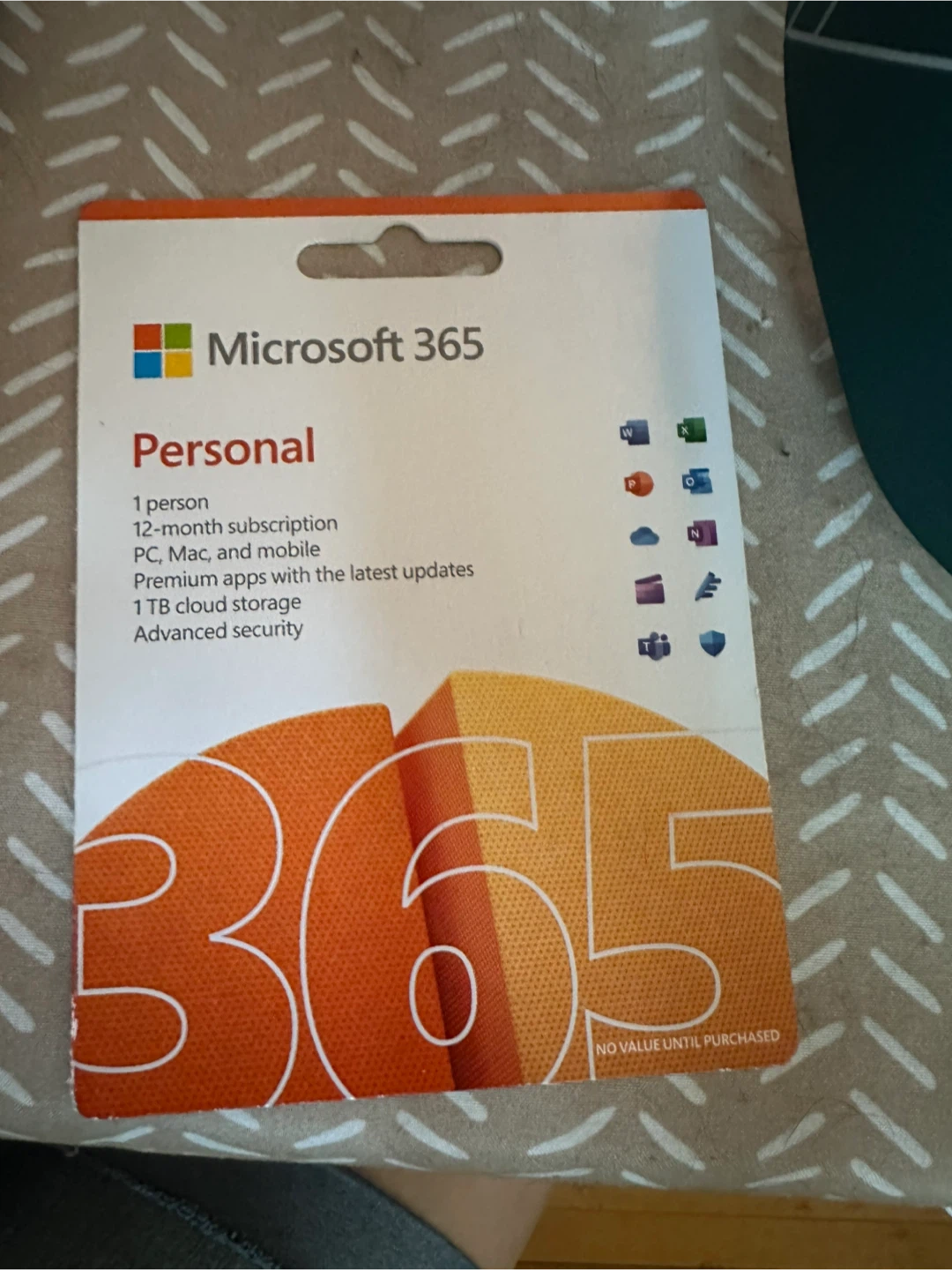Microsoft 365 Personal 12-Month Subscription