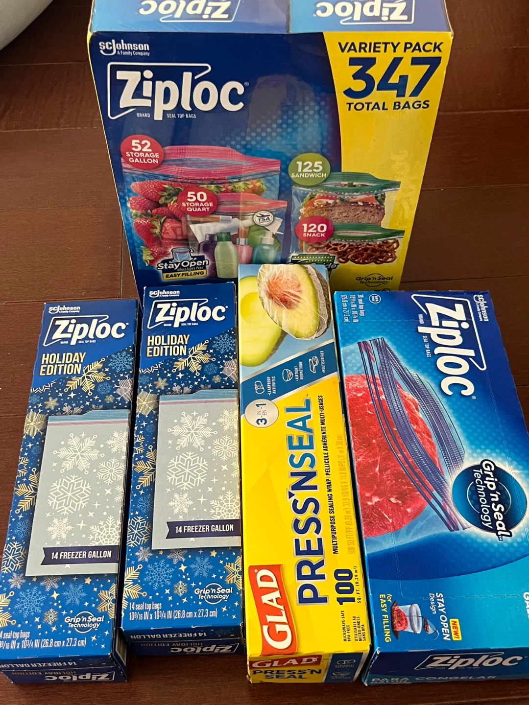 Ziplock bundles