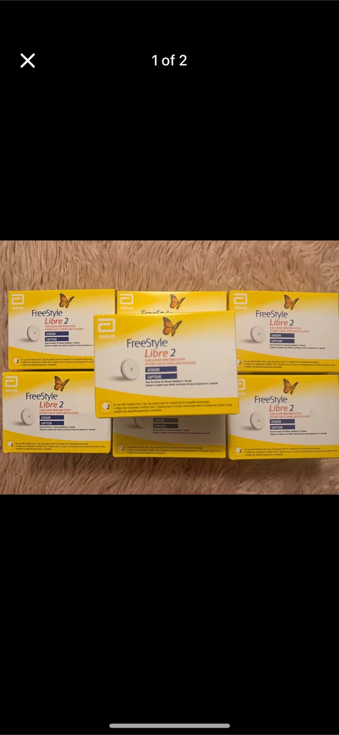Abbott FreeStyle Libre 2 Sensors - 7 Boxes left