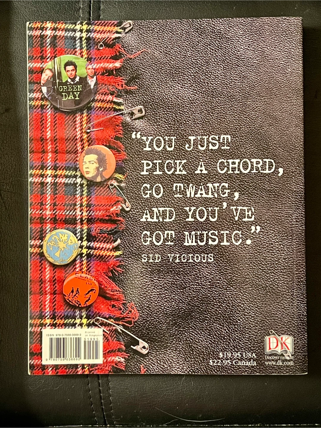 Punk The Whole Story softcover book - photo 2