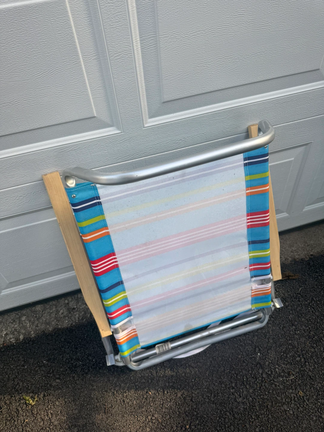 Colorful Striped Beach Chair - photo 3