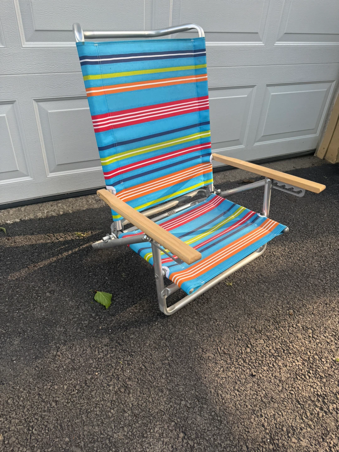 Colorful Striped Beach Chair - photo 2