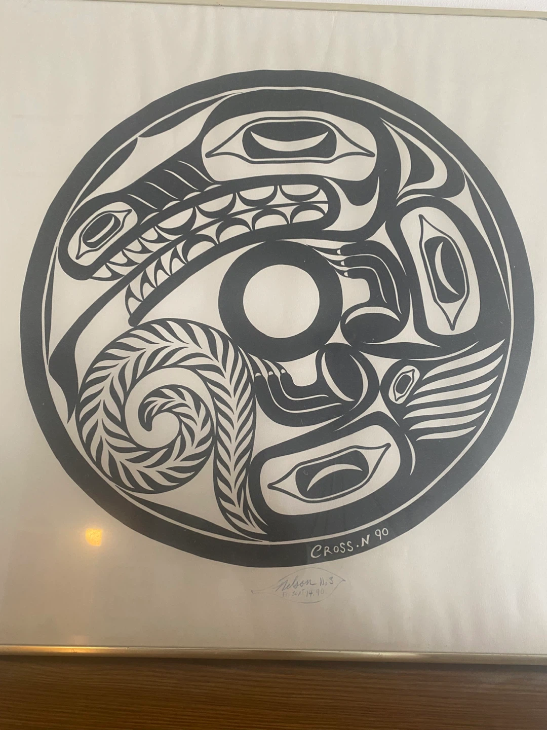 Framed Northwest Coast Art Print by Nelson