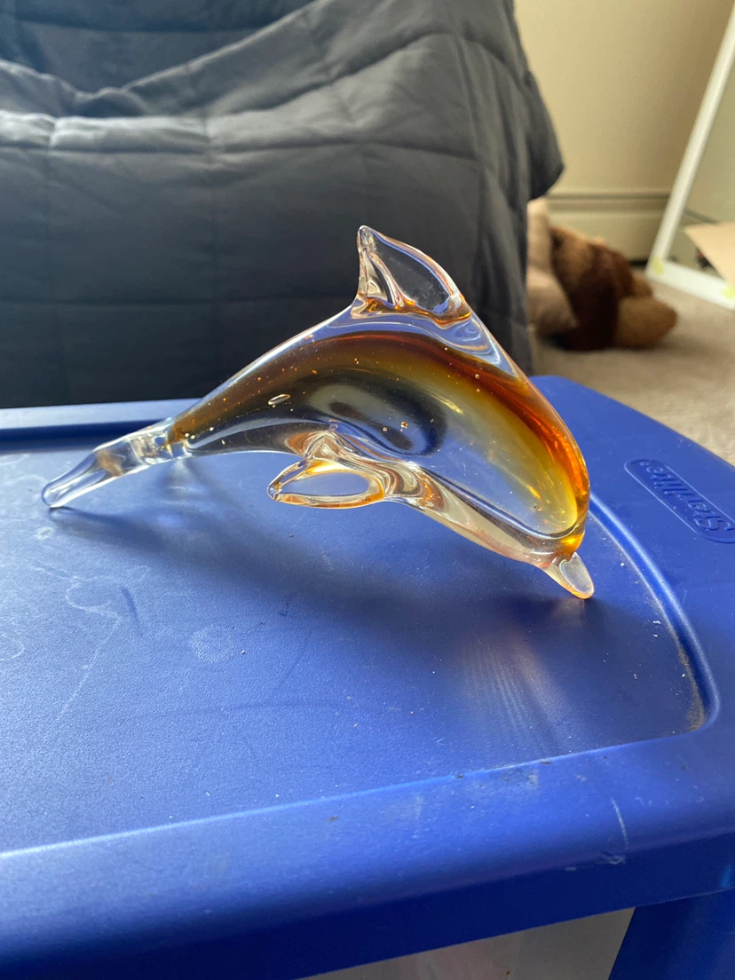 Glass dolphins - photo 3
