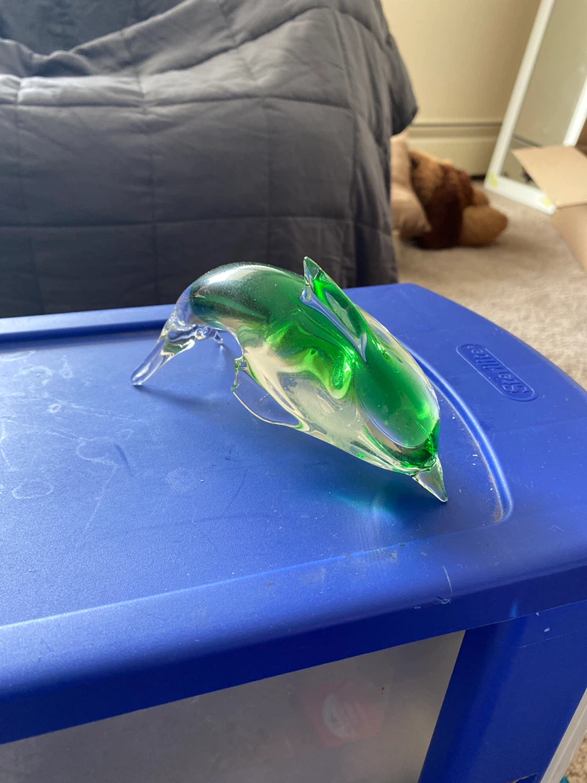 Glass dolphins - photo 4