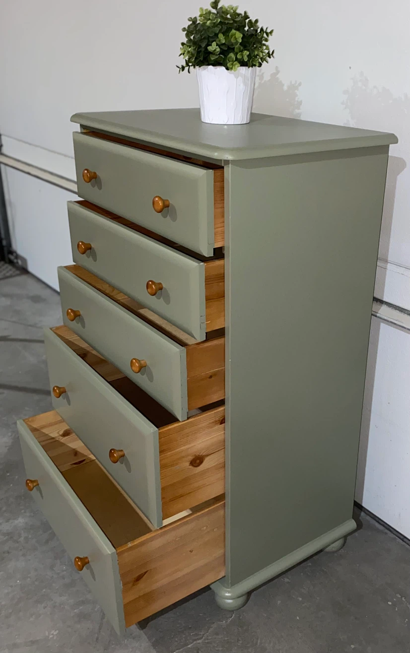 Hardwood Compact upright dresser Acacia Pear & Maple - photo 2