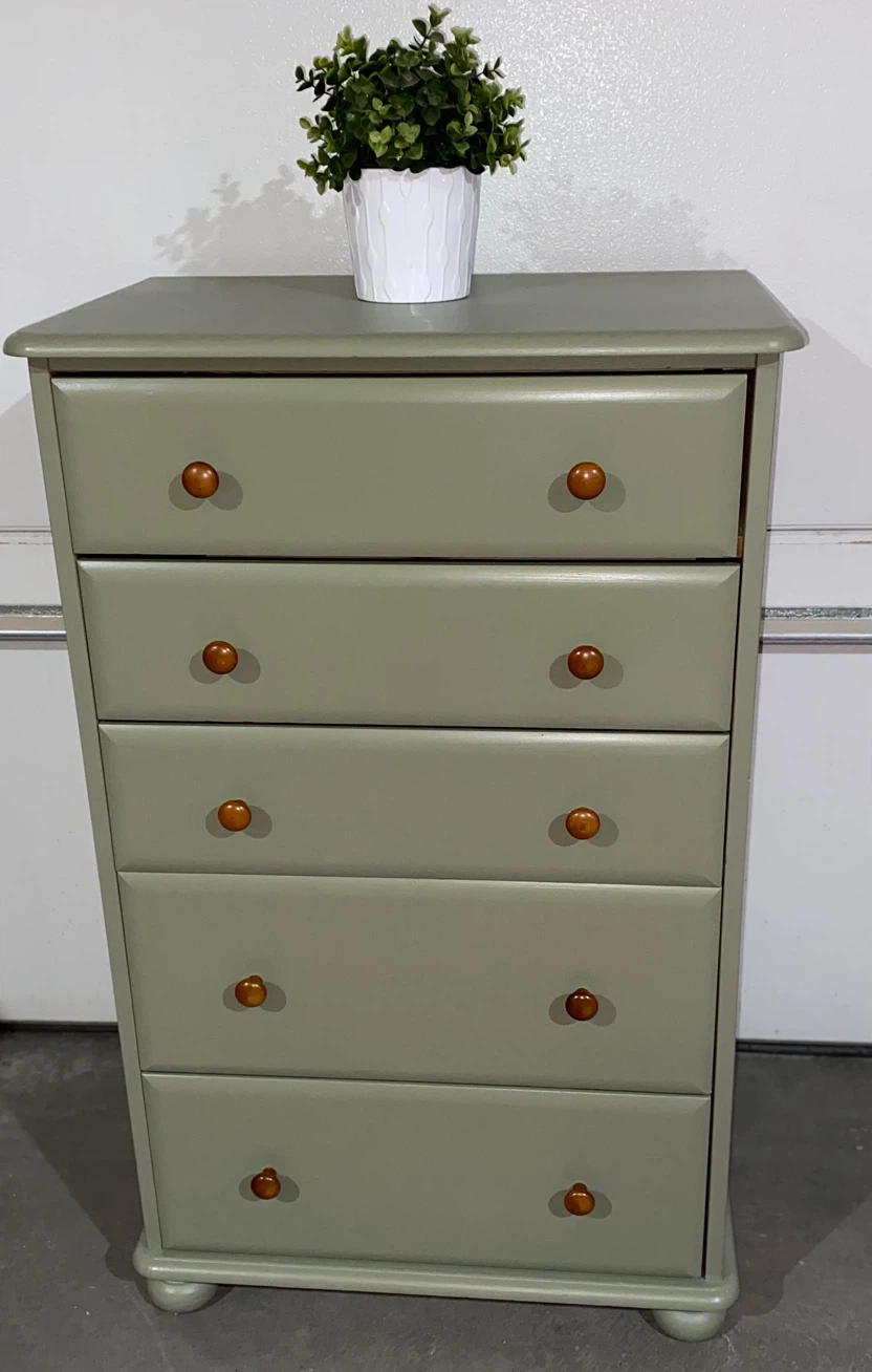 Hardwood Compact upright dresser Acacia Pear & Maple - photo 3