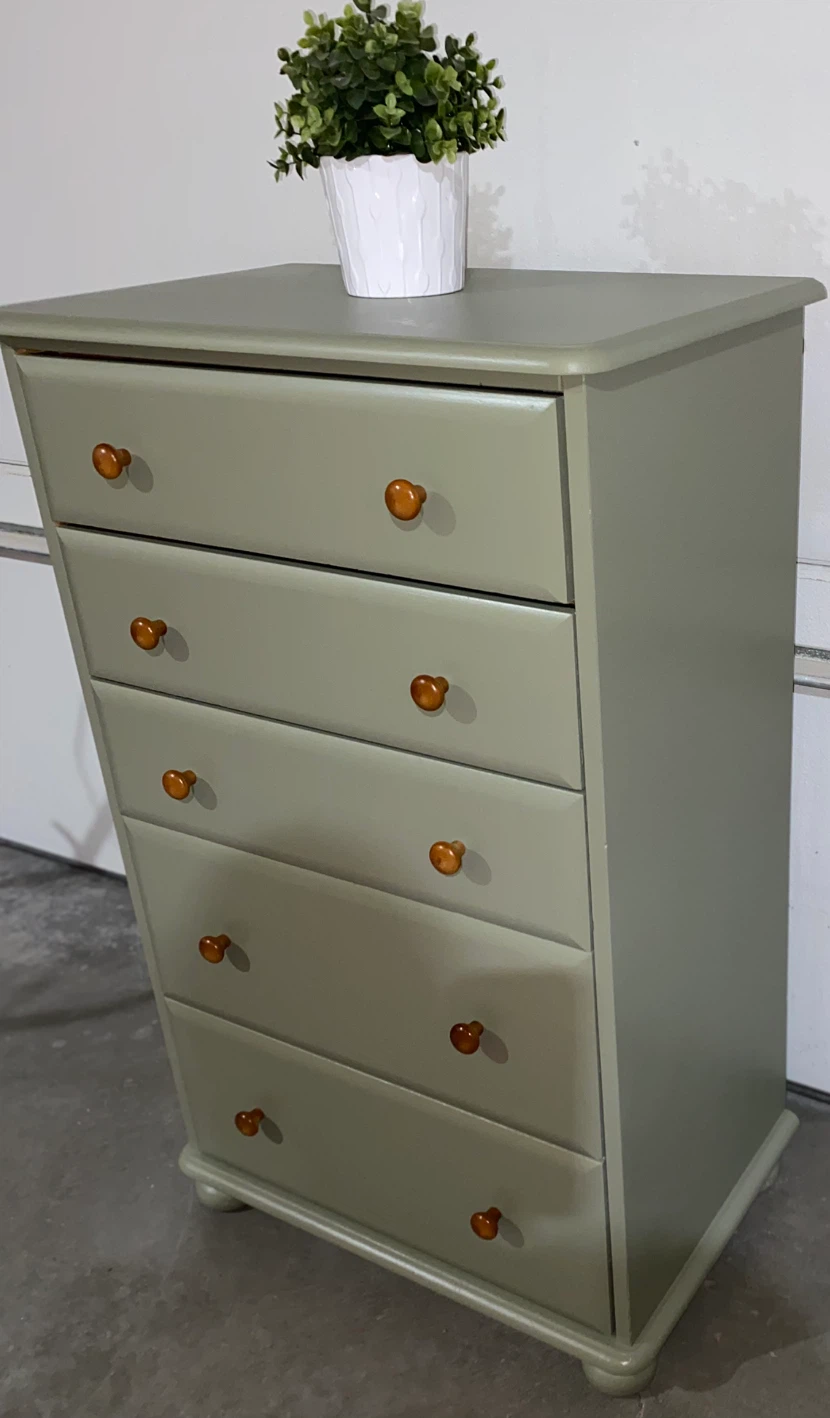 Hardwood Compact upright dresser Acacia Pear & Maple - photo 5