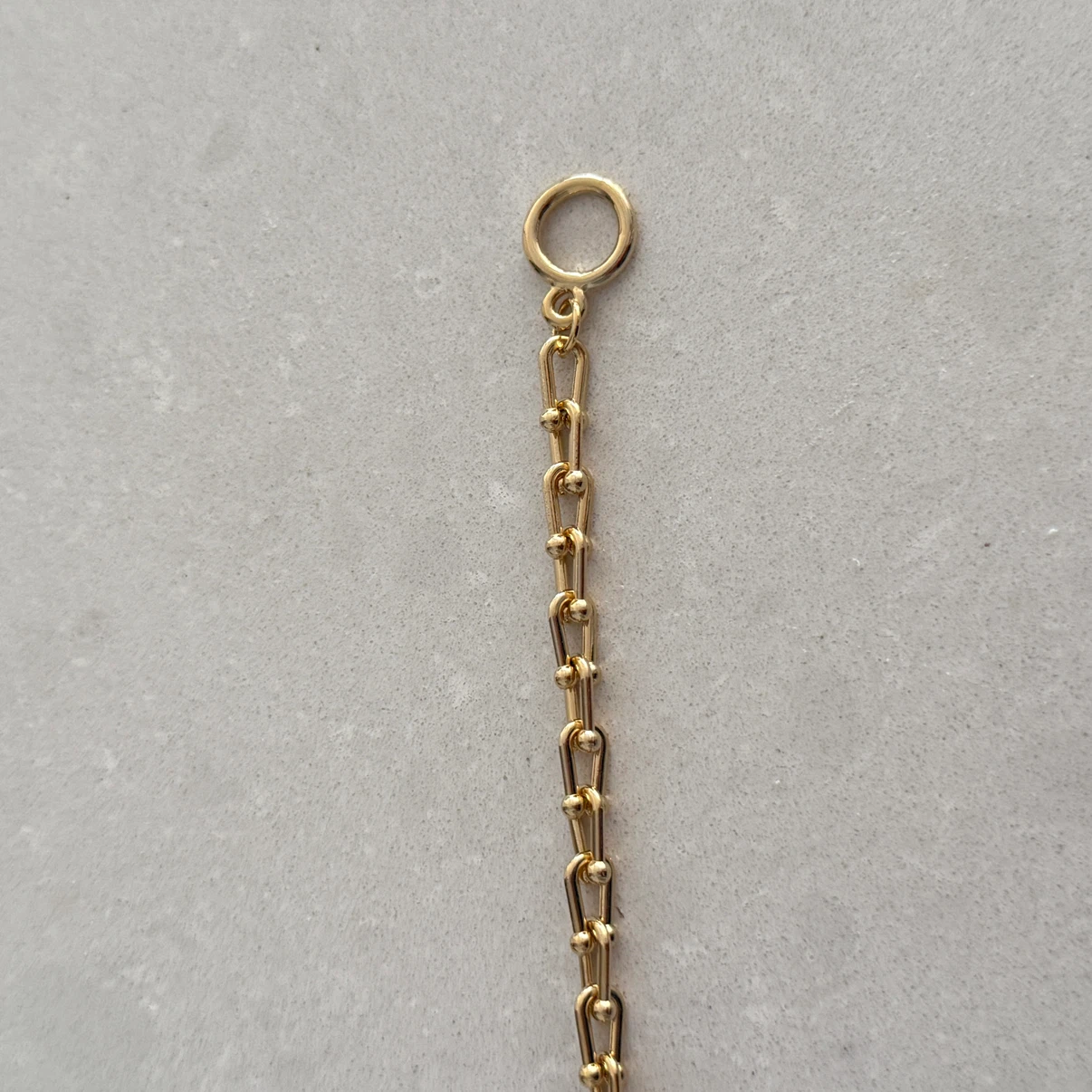 Brass Chain Bracelet with Toggle Clasp - photo 3