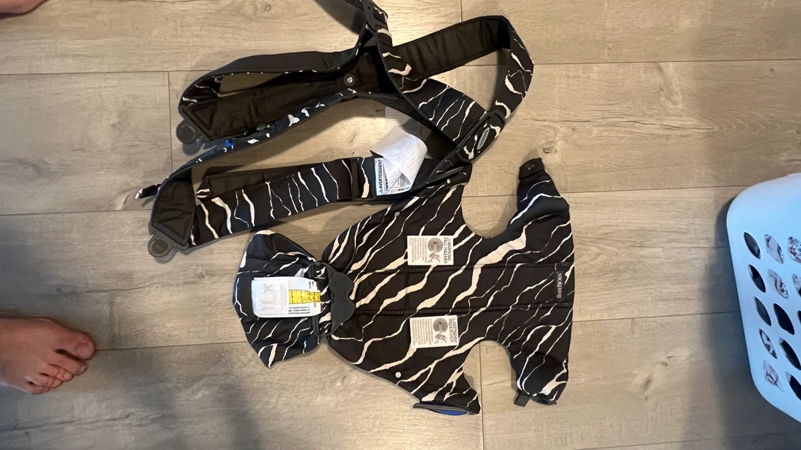 BABYBJÖRN Baby Carrier - Black & White Zebra Print - photo 5